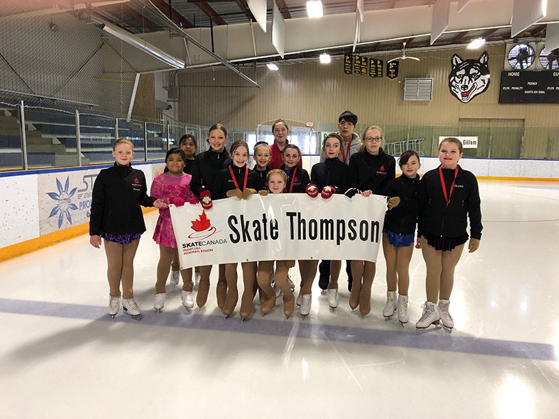 Skate Thompson figure skaters competed at the Norman regional STARSkate championships and FUNSkate i