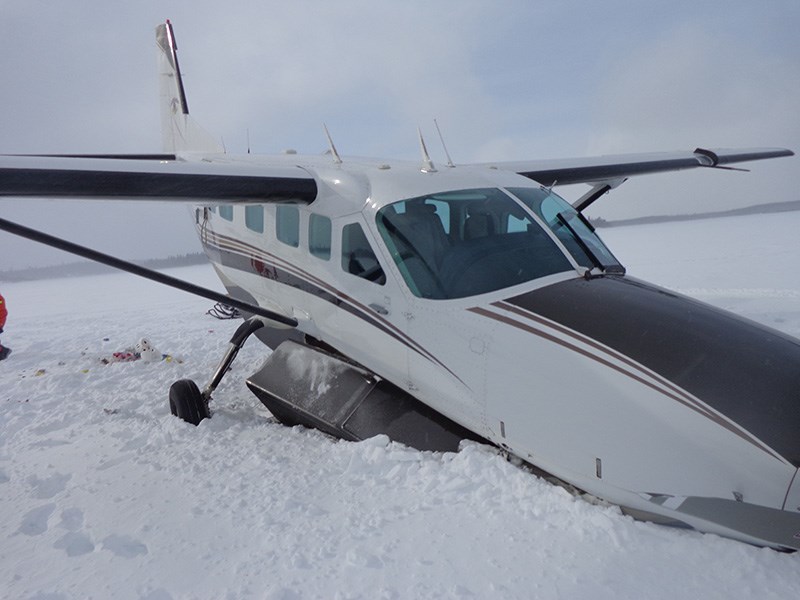 A plane with seven people onboard crashed three to five kilometres short of the runway of the Little Grand Rapids airport March 4, RCMP say.