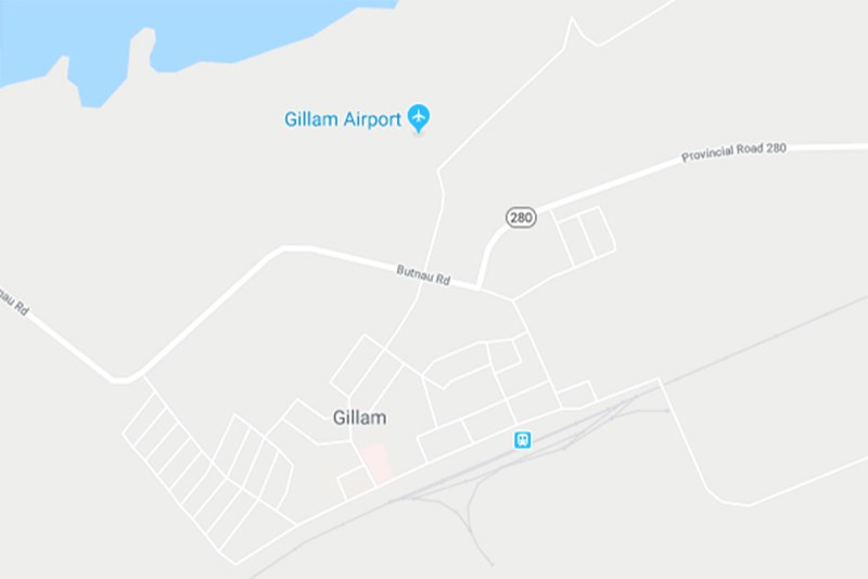 giallam airport google map