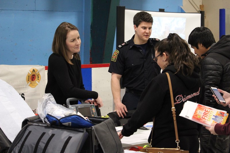TFES at UCN career expo (April 24, 2019)