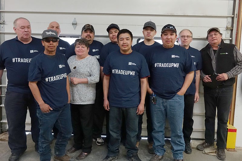 Six students graduated May 16 from a blast hole drilling course put on by the Manitoba Construction Sector Council and University College of the North in Thompson.