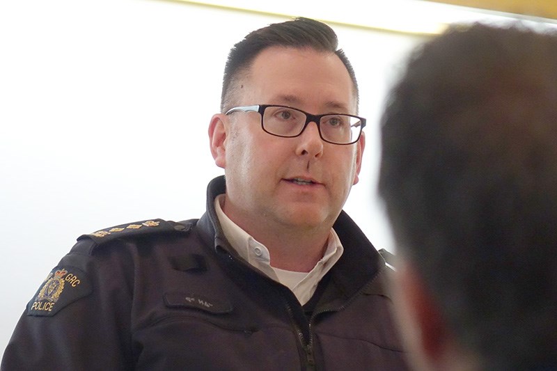 Manitoba RCMP criminal operations officer Chief Supt. Rob Hill – the second-highest-ranking RCMP mem