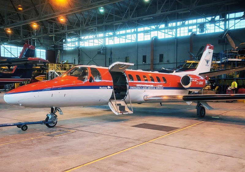 The provincial government announced June 6 that it will stop using its two Citation jets for air amb