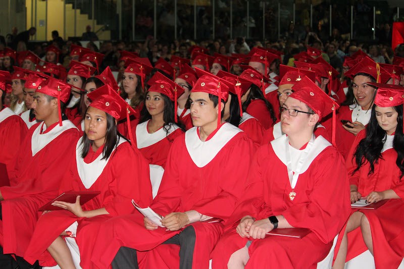 The 58th commencement ceremony of R.D. Parker Collegiate took place June 26 at the C.A. Nesbitt Arena and featured 155 graduates.