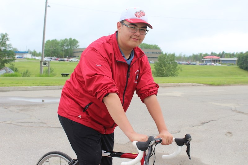 Rayden Seela will pedal his way from Winnipeg to Thompson August 18−22 in memory of his late sister Cheyenne Renee.