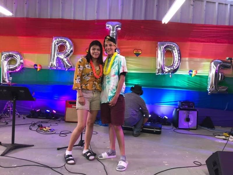 Cross Lake’s first-ever Pride event took place July 8 at the community’s band hall.