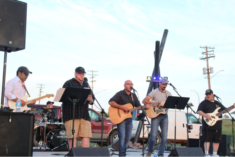 The Average Joes closed out the 2017 Concert in the Park series back in September of that year. The Thompson-based rock band will be performing during the first show of the 2019 season July 24. Thompson Citizen file photo.