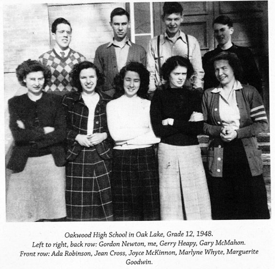 Oakwood High Class of 1949, circa June, 1949.