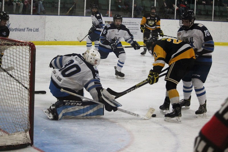 The Norman Northstars faced off against the Brandon Wheat Kings inside the C.A. Nesbitt Arena Feb. 16. Both AAA teams will be categorized as “U-18” instead of “Midget” during the upcoming 2019-20 regular season.