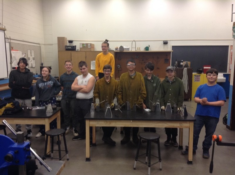 Skills Manitoba welding camp (July 2019)