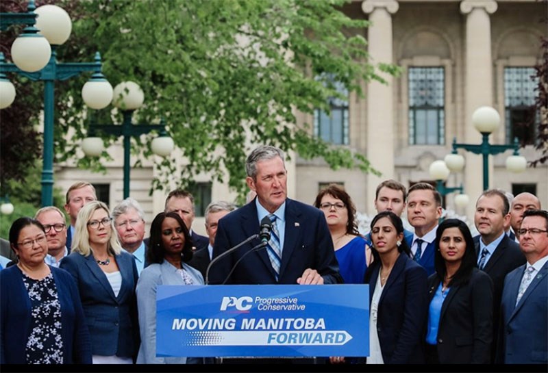Manitoba’s Progressive Conservatives have promised new schools, new health care spending and tax sav