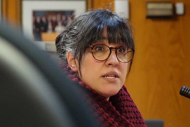 Cross-country skier Bonnie Sousa told the Thompson planning district board and city council Oct. 28