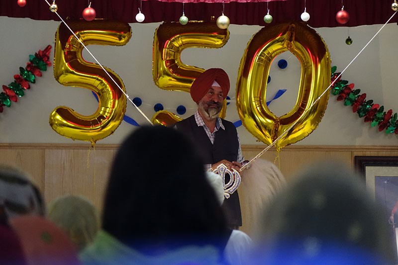 Thompson Sikhs celebrated the 550th anniversary of the birth of the religion’s founder Guru Nanak Dev Ji Nov. 17 in their first permanent gurdwara (temple) on Goldeye Crescent.