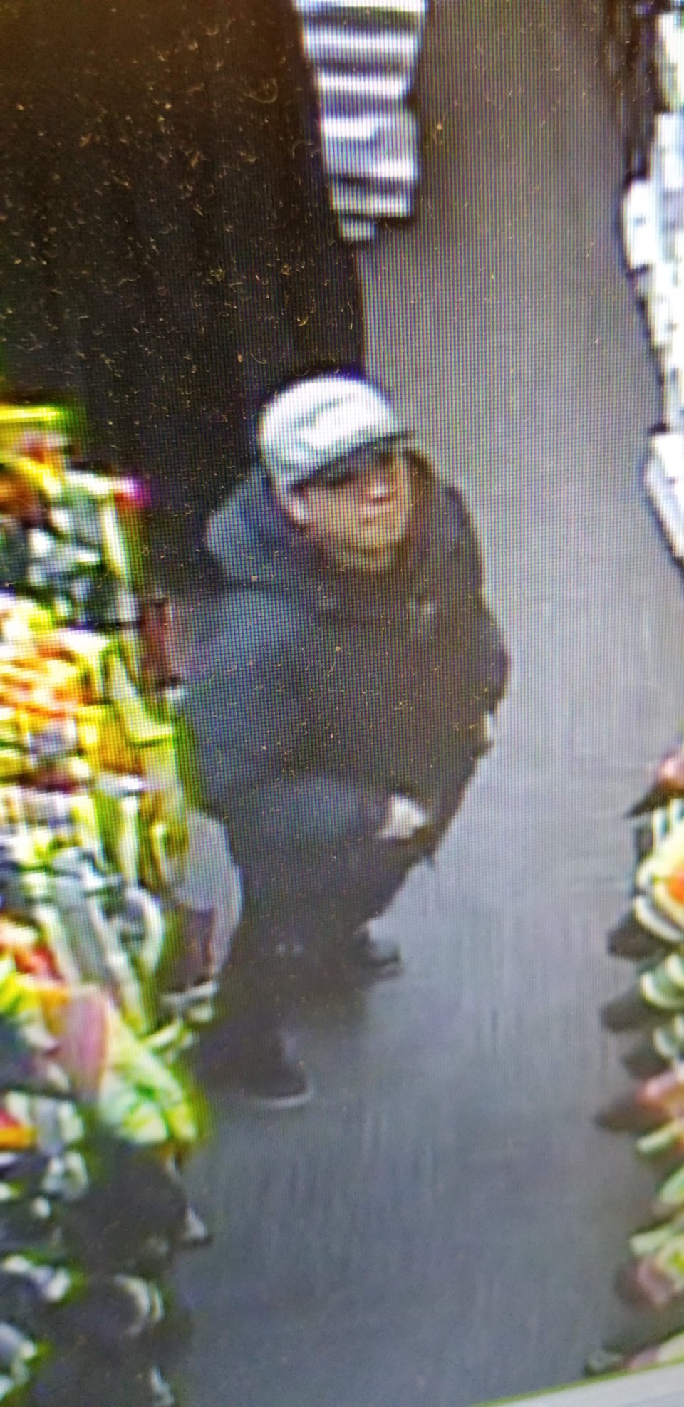 Thompson RCMP are asking for help identifying this man who stole the till from Mark’s Work Wearhouse