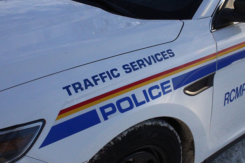 Thompson RCMP traffic services vehicle