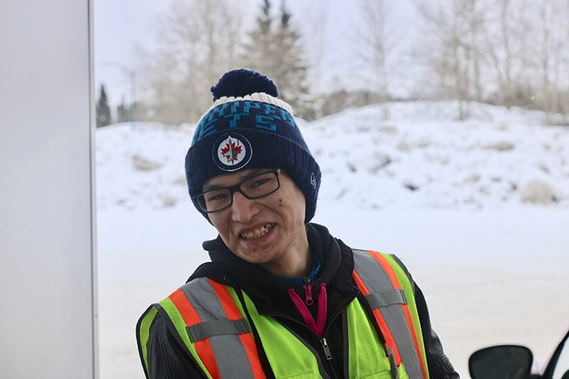 Owen Spence is setting standards for customer service at the Nisichawayasihk Cree Nation gas bar in