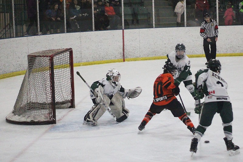The Thompson King Miners and North East Wolfpack battled in the 50th Munn Cup final Feb. 16, with th