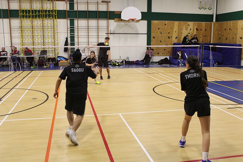 Competitors from around Northern Manitoba came to participate in the Yonex Norman Open badminton tou