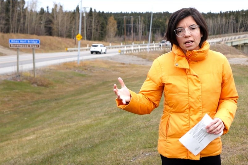 Churchill-Keewatinook Aski NDP MP Niki Ashton, seen here in a photo from last October, is asking Man