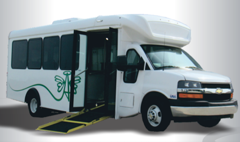 The City of Thompson is hoping to purchase two mini-buses similar to this one manufactured by Arboc
