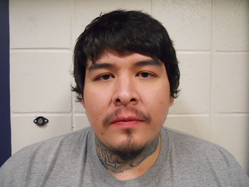Dean Warren Pagee, 33, arrested by Thompson RCMP for offences including assault and assault with a