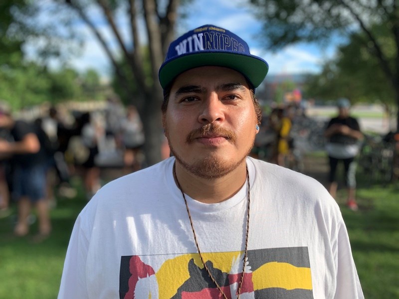 Pimicikamak Cree Nation member Peatr Thomas set out from Winnipeg July 20 for a cycling trek to Cross Lake in support of Indigenous health and well-being.
