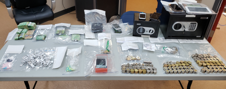 Oxford House RCMP seized over 60 grams of cocaine and more than $14,000 cash when executing a search