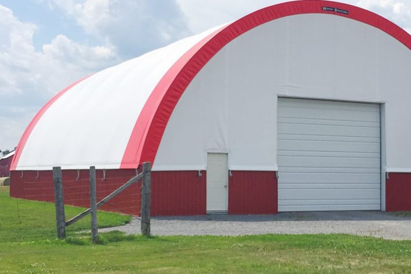 The City of Thompson is purchasing a 38-by-120 foot quonset building similar to this from Winkler St