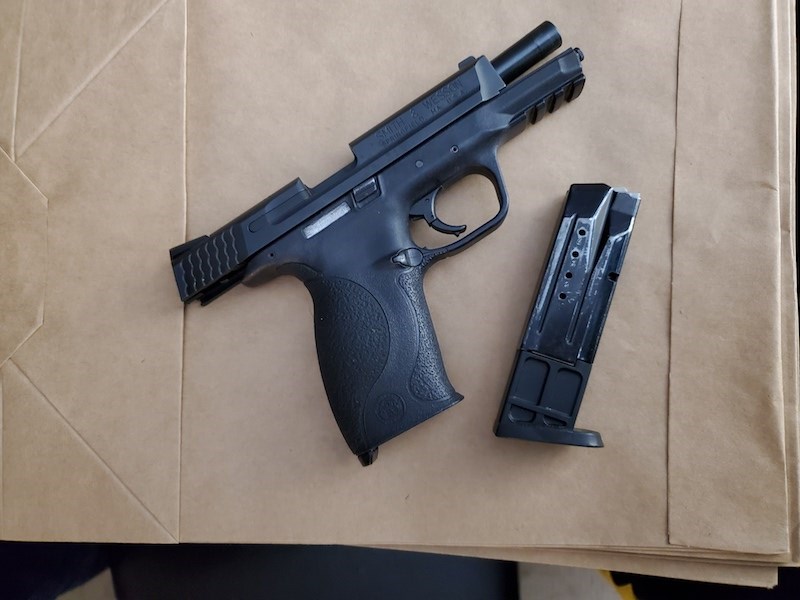 Thompson RCMP found a handgun and ammunition in a Princeton Drive apartment Oct. 10 after a tenant i