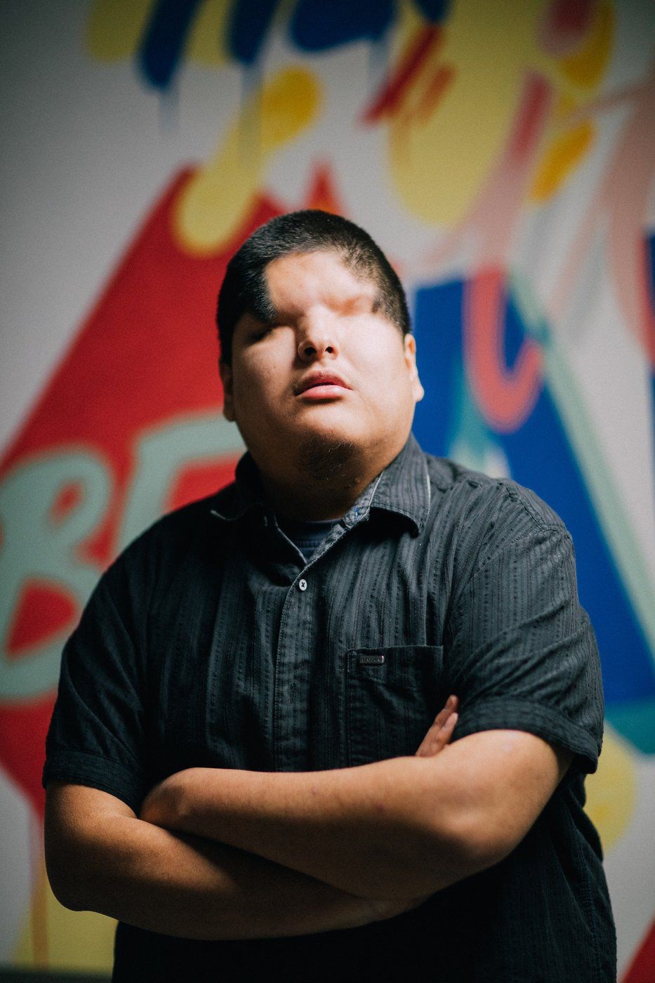 Indigenous music producer and recording artist Matthew Monias, also known as Mattmac.