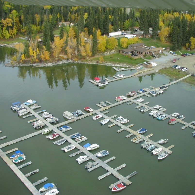 Paint Lake Lodge bought the government-owned docks at the Paint Lake Provincial Park marina from the