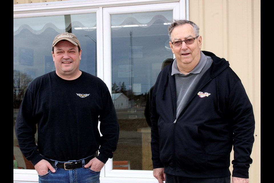 Todd (l) and Garry Beltz have kept Virden Auto Body a family run business for almost 50 years.