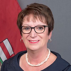 Indigenous and Northern Relations Minister Eileen Clarke