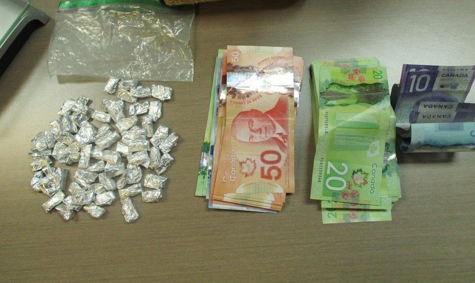 Police seized cocaine, prescription medication and cash while searching a residence in Nisichawayasi