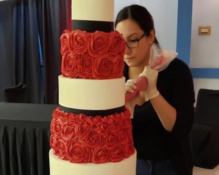 Mary-Lou Linklater of Thompson is trying to advance to the semifinals of the Greatest Baker online