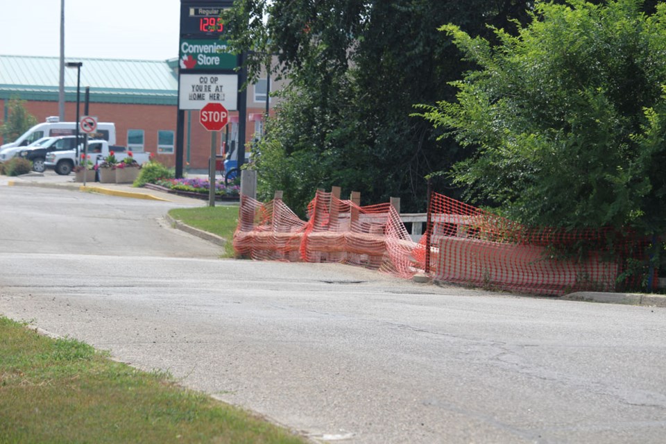 One of the projects announced to receiv federal and provincial funding, Virden's Seventh Ave. N. bridge will be replaced. The walkway has been closed to foot traffic for several years.