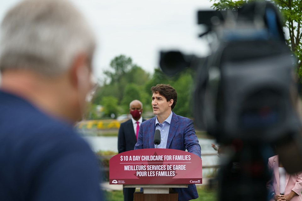 Prime Minister Justin Trudeau July 8 2021