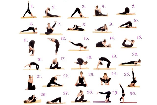 June yoga challenge 2015