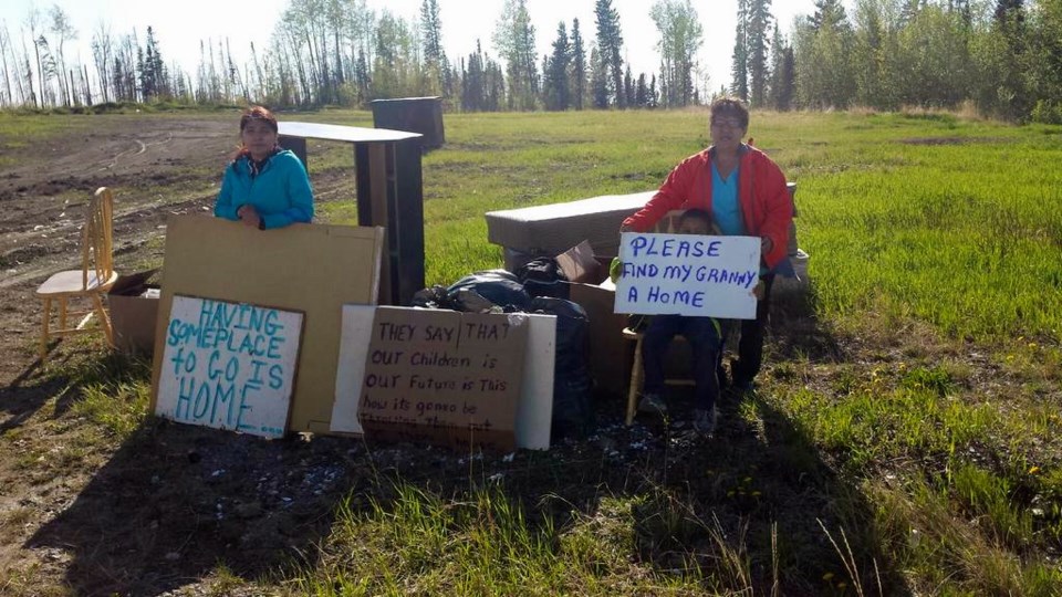 Christina MacDonald Francois was evicted from her home in Nisichawayasihk Cree Nation on June 2