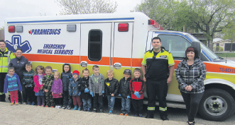 Funshine Preschool children went on numerous tours this spring. Photos/Submitted