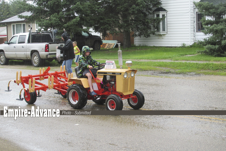 Image of Halls garden tractor