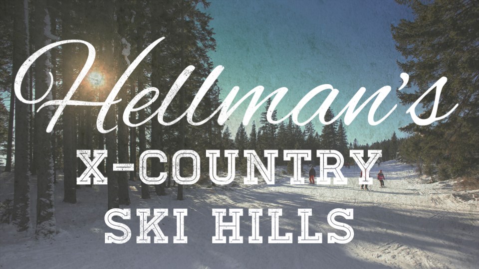 Hellman's X-country ski hills
