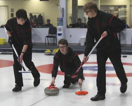 high school curling