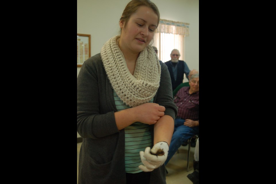 The Kelsey Ecological Society hosted an informative afternoon, featuring the topic of bats with Shelby Bohn of Regina.