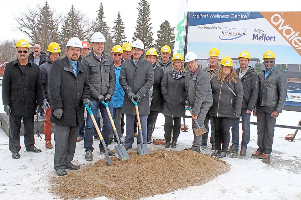 Wellness Centre Sod Turning
