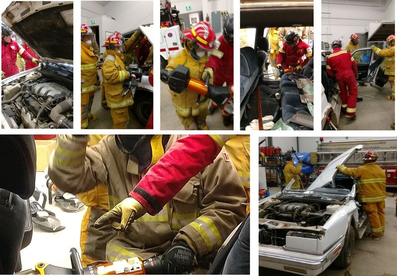 Members of the Kamsack Fire Department participated in a three-hour rescue tool demonstration and training session on March 14. Greg Churchman of Canada Rescue Consulting, brought out a wide a array of rescue tools that the fire fighters used, said Jim Pollock, fire chief.