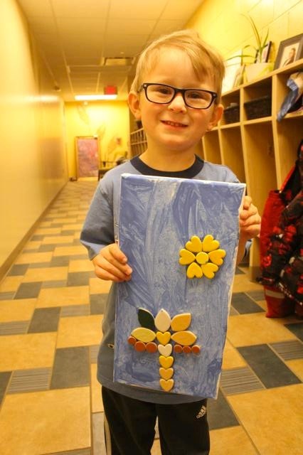 Sunrise kids art