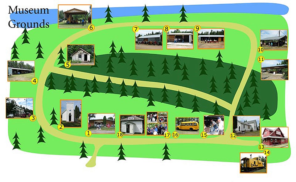 Nipawin Living Forestry Museum Map