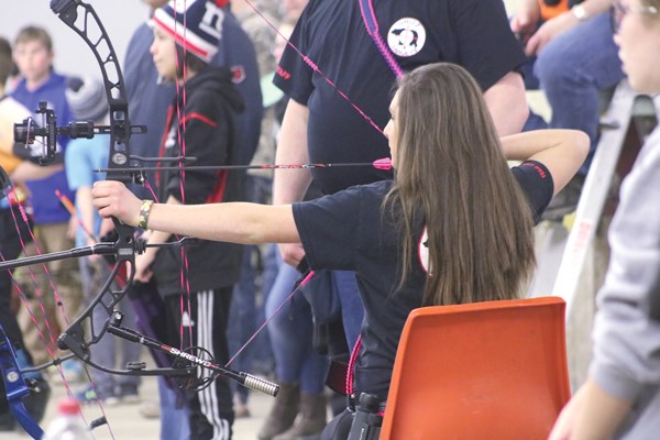 The Broken Arrow Archery 3D archery shoot was one of many parts of the Parkland Outdoor Show and Expo last weekend.