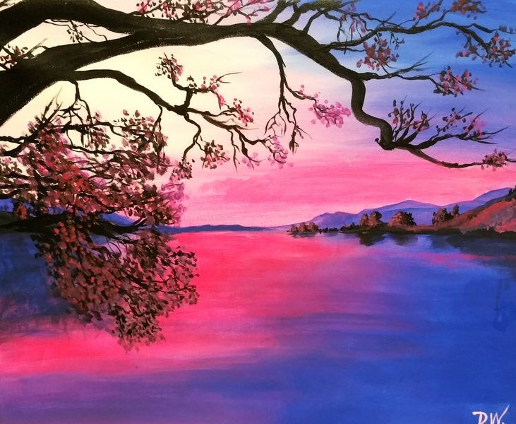 Participants at the Togo paint night on May 6 will be creating this painting.